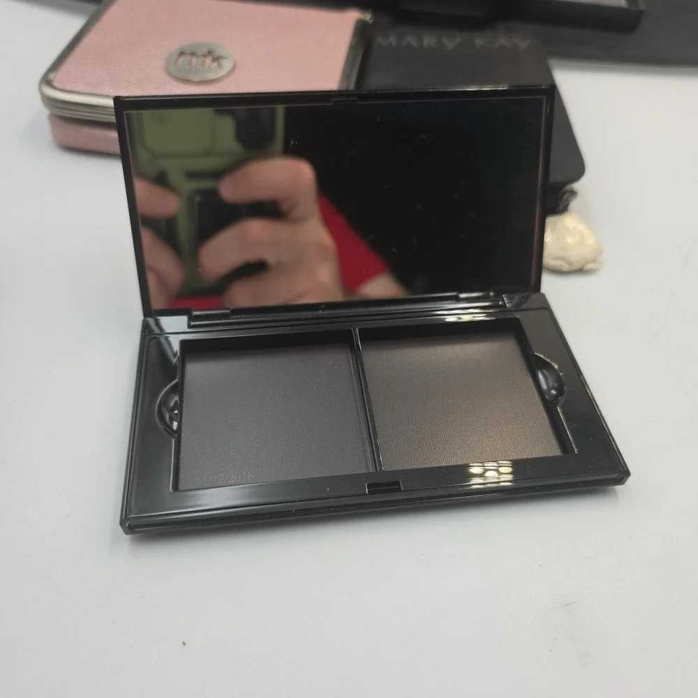 Mary Kay Consultant Travel Folding Mirror with Stand & Accessories